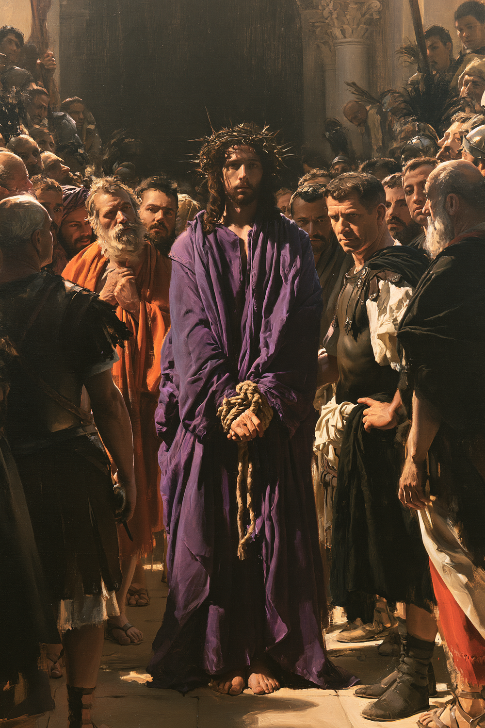 Ecce Homo - Heilige Stille · Porträt n° 13 - Christliche Kunst