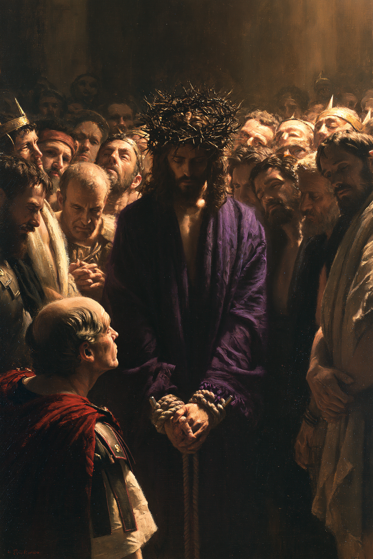 Ecce Homo - Heilige Stille · Porträt n° 14 - Christliche Kunst