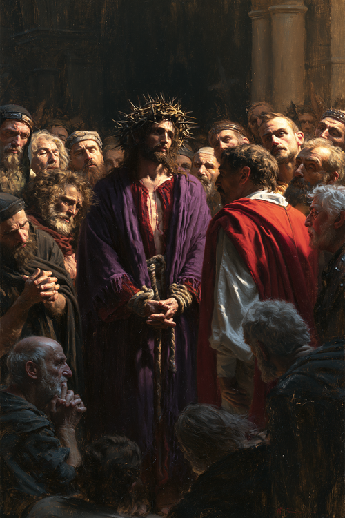 Ecce Homo - Heilige Stille · Porträt n° 15 - Christliche Kunst