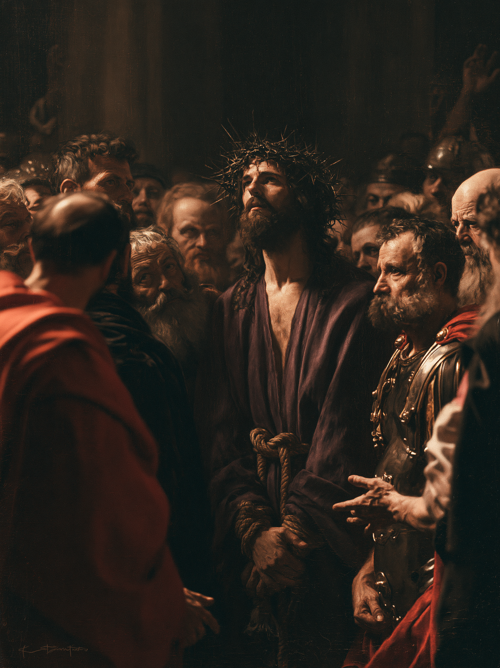 Ecce Homo - Heilige Stille · Porträt n° 18 - Christliche Kunst