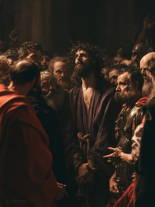 Ecce Homo - Heilige Stille · Porträt n° 18 - Christliche Kunst