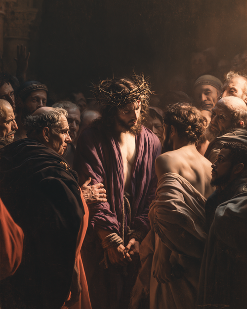 Ecce Homo - Heilige Stille · Porträt n° 20 - Christliche Kunst