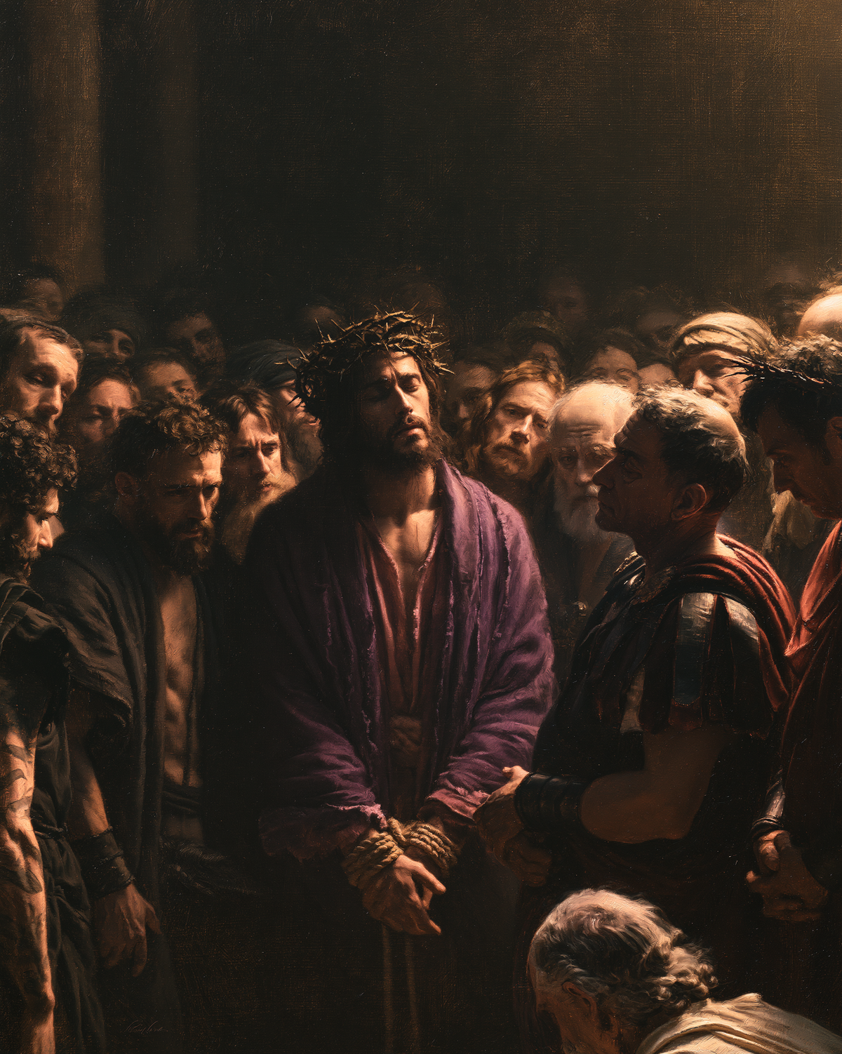 Ecce Homo - Heilige Stille · Porträt n° 22 - Christliche Kunst