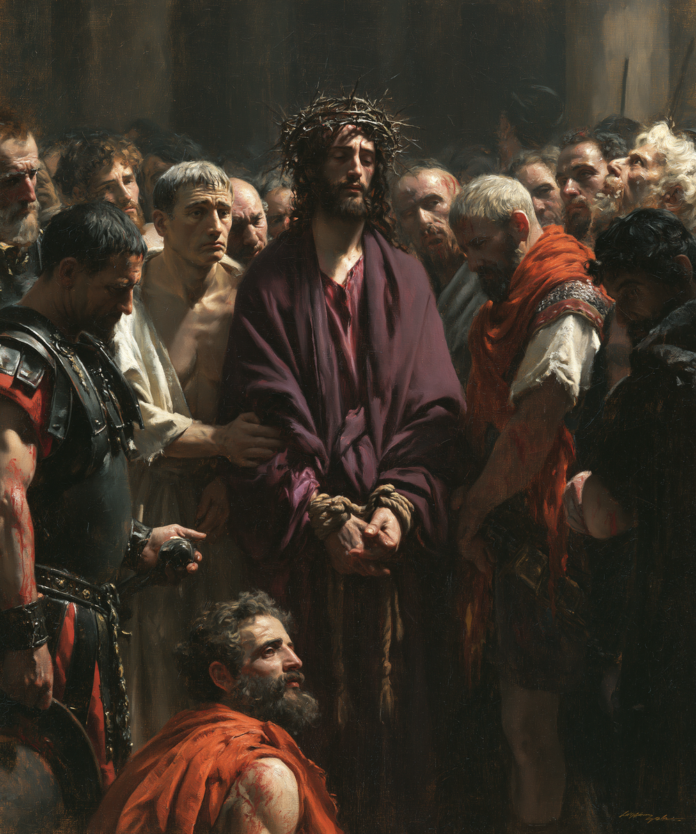 Ecce Homo - Heilige Stille · Porträt n° 24 - Christliche Kunst