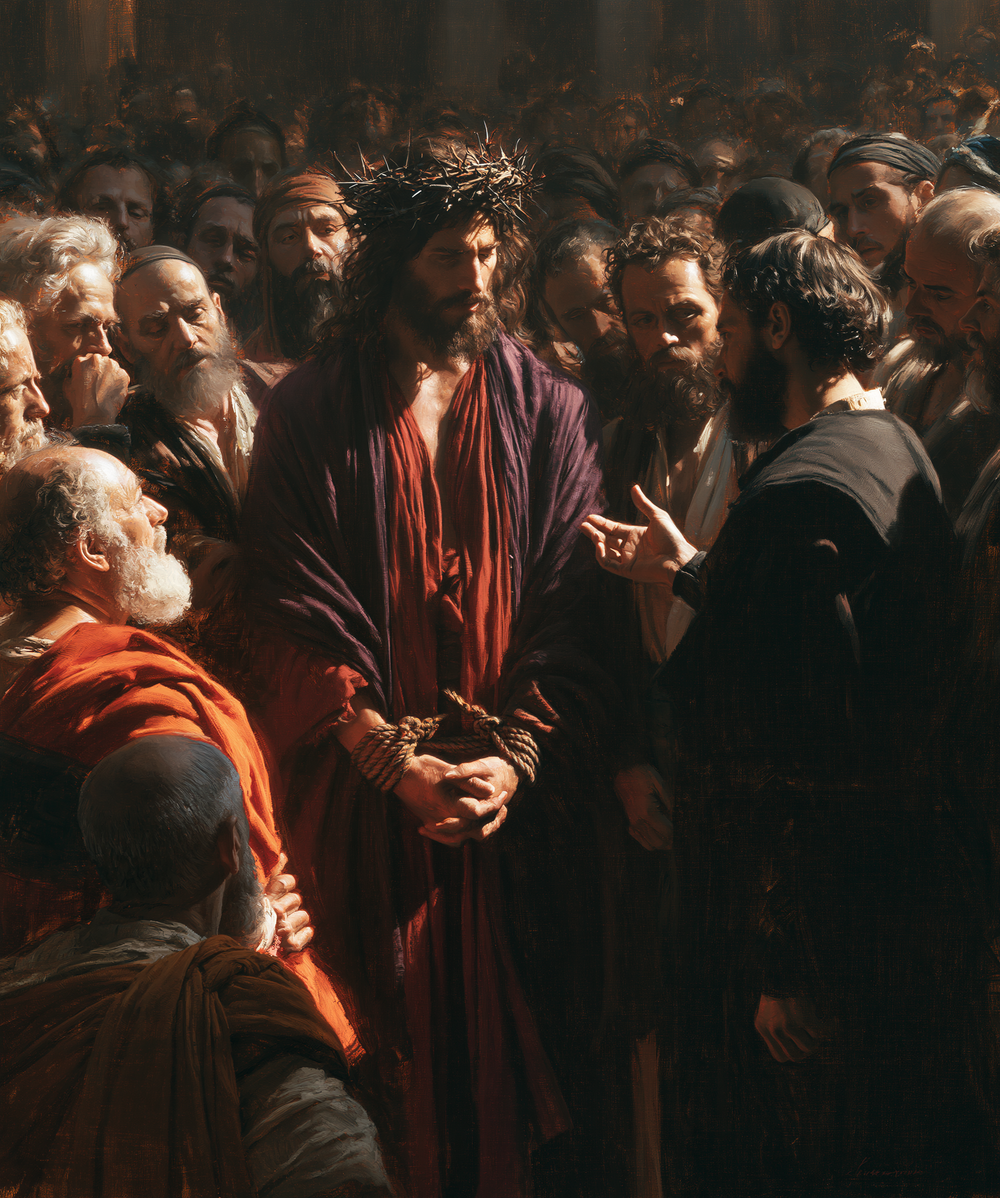 Ecce Homo - Heilige Stille · Porträt n° 25 - Christliche Kunst