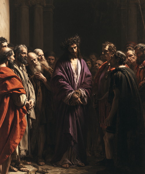 Ecce Homo - Heilige Stille · Porträt n° 26 - Christliche Kunst