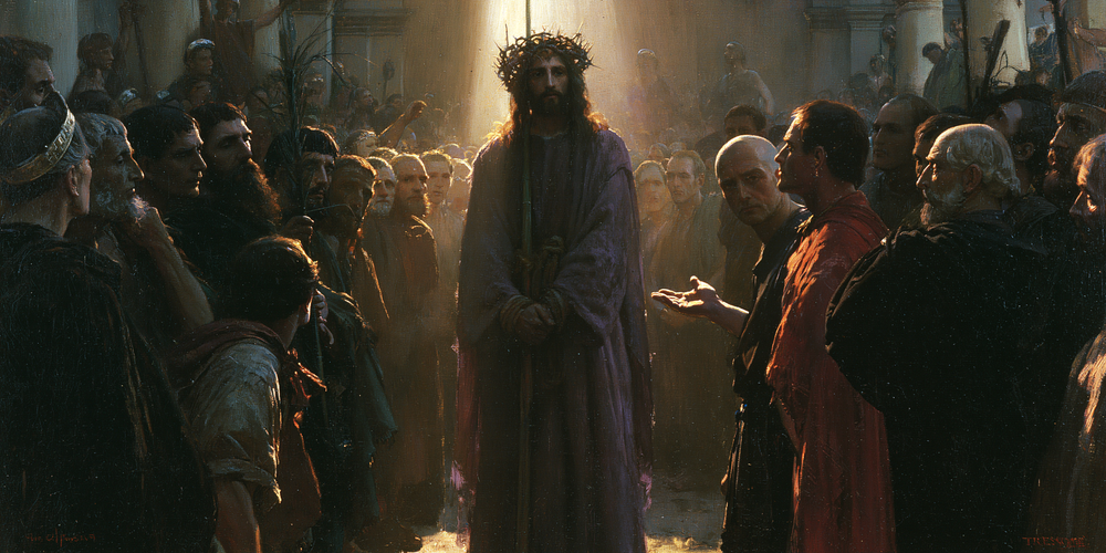 Ecce Homo - Symbolist · Landschaft n° 18 - Christliche Kunst