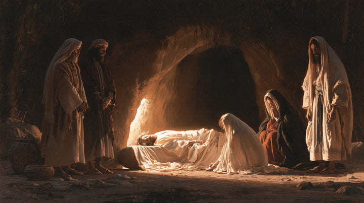 The Entombment of Jesus Christ — The Glow Within the Tomb