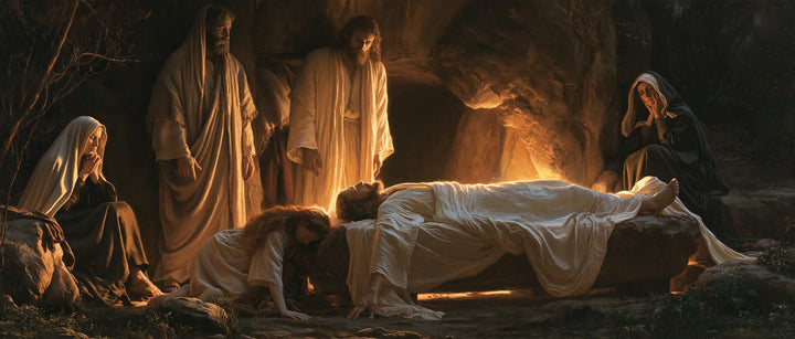 The Entombment of Jesus Christ — The Vigil at the Foot of the Bier