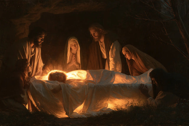 The Entombment of Jesus Christ — Rest Upon Amber Folds
