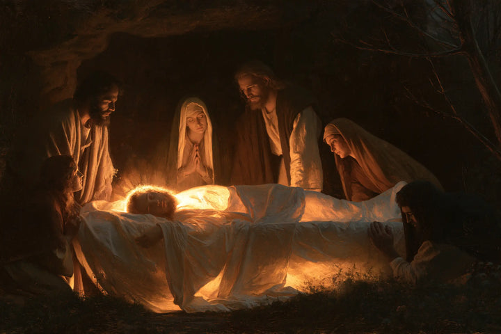 The Entombment of Jesus Christ — Rest Upon Amber Folds