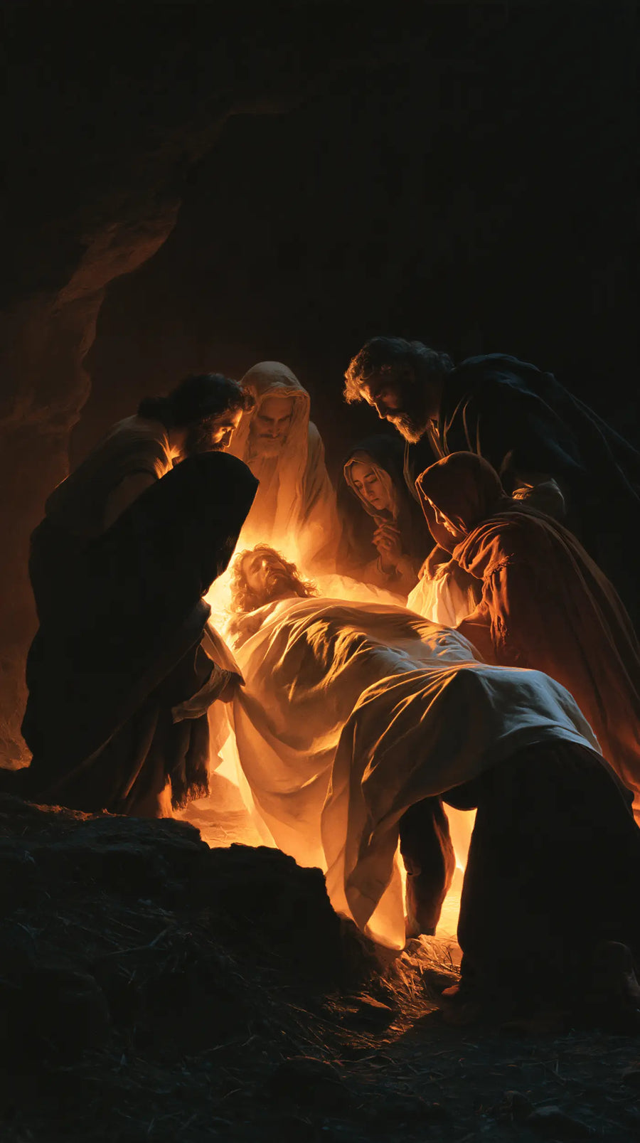 The Entombment of Jesus Christ - Divine Light · Portrait n° 12