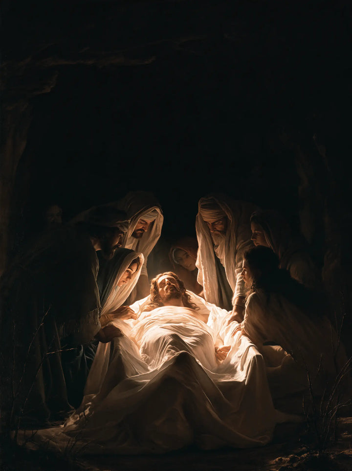 The Entombment of Jesus Christ - Divine Light · Portrait n° 16