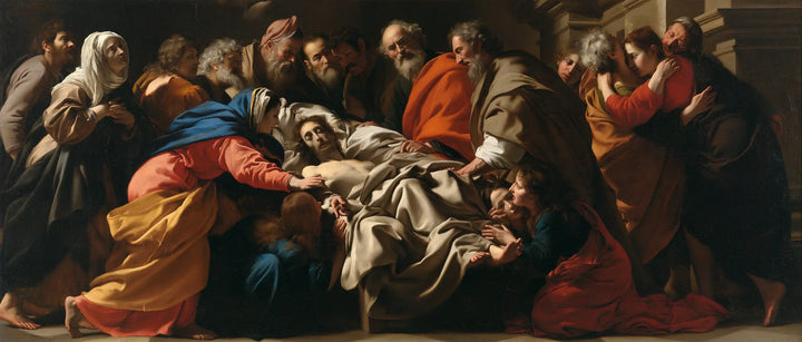 The Entombment of Jesus Christ — Colours Gathered Around Linen