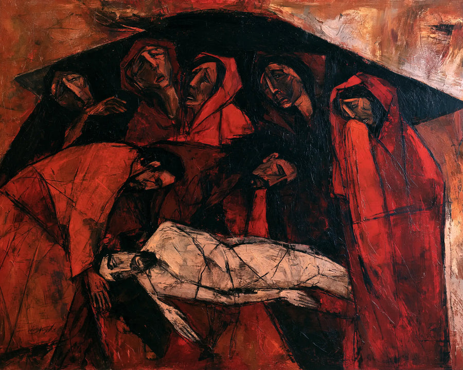 The Entombment of Jesus Christ - Expressionist · Landscape n° 3