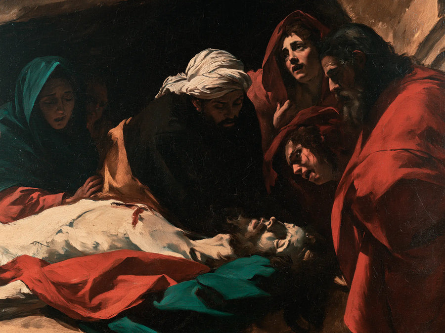 The Entombment of Jesus Christ - Expressionist · Landscape n° 4
