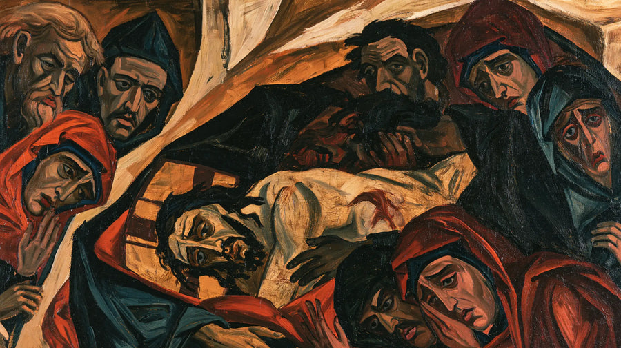 The Entombment of Jesus Christ - Expressionist · Landscape n° 6
