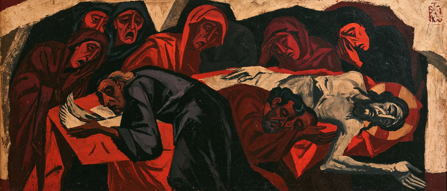 The Entombment of Jesus Christ - Expressionist · Landscape n° 11