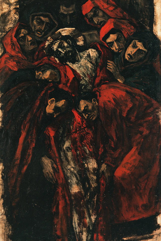 The Entombment of Jesus Christ - Expressionist · Portrait n° 14