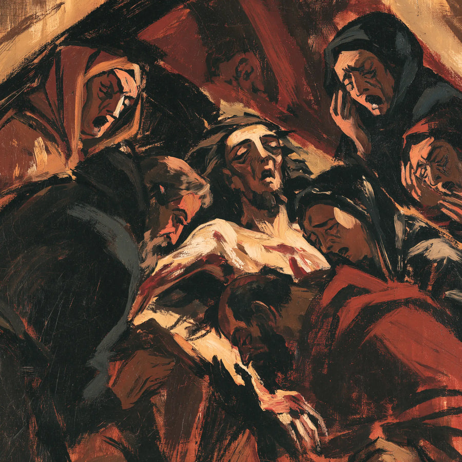 The Entombment of Jesus Christ - Expressionist · Square n° 2