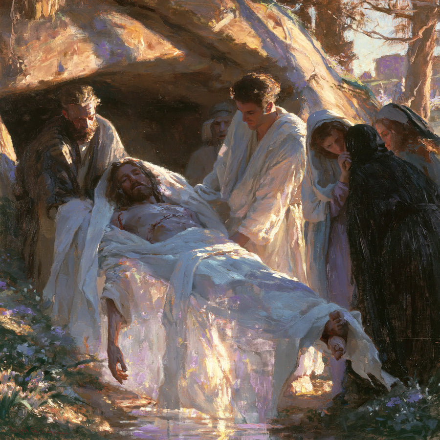 The Entombment of Jesus Christ - Impressionist · Square n° 1