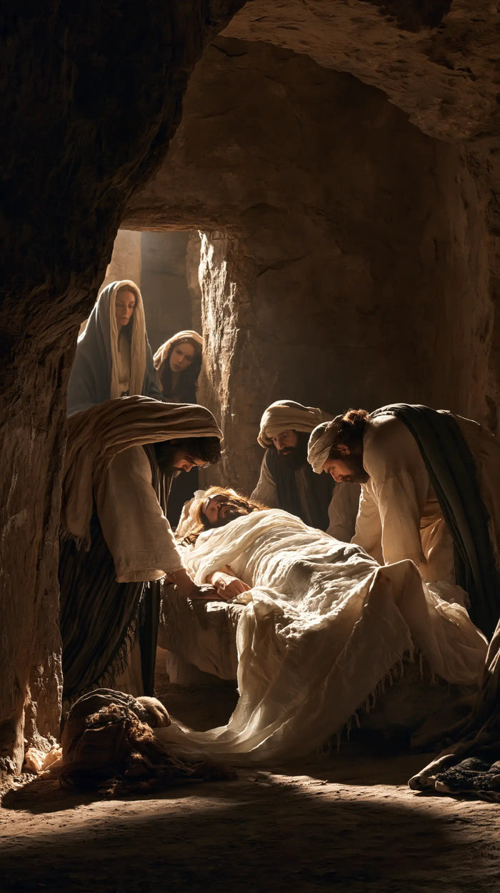 The Entombment of Jesus Christ - Inside the Tomb · Portrait n° 8