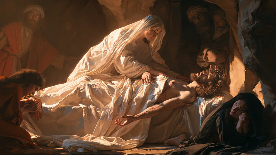 The Entombment of Jesus Christ - Intimate Mourning · Landscape n° 3