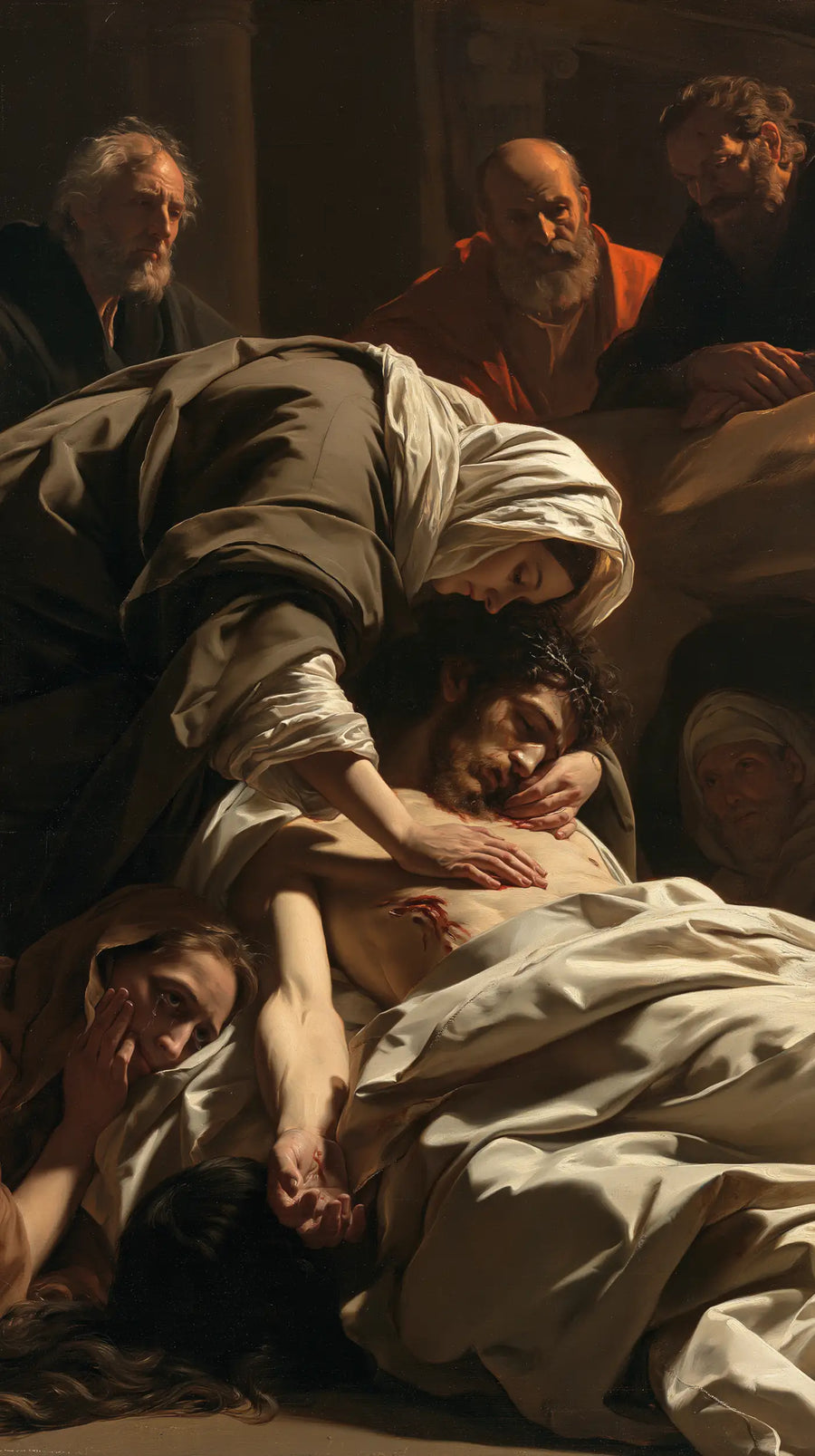 The Entombment of Jesus Christ - Intimate Mourning · Portrait n° 6