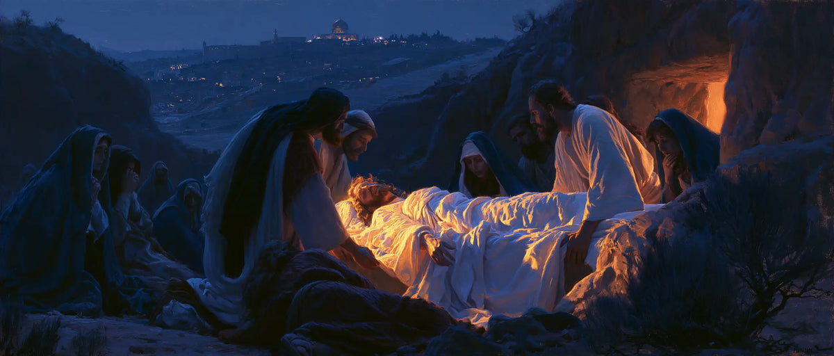 The Entombment of Jesus Christ — The Final Rest Before the Hills