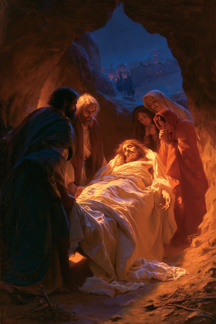 The Entombment of Jesus Christ — The Amber Chamber Open to the Night