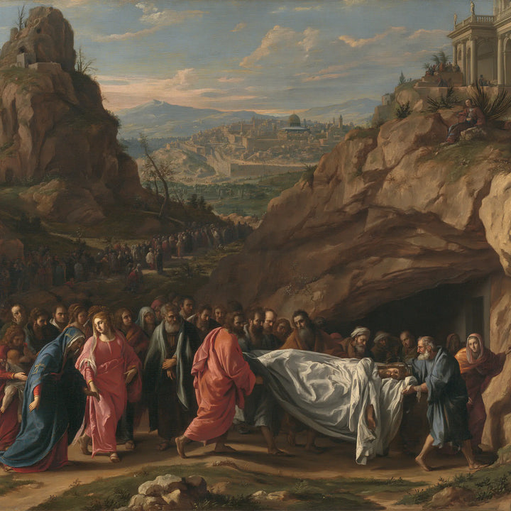 The Entombment of Jesus Christ - Sacred Monumental View · Square n° 3