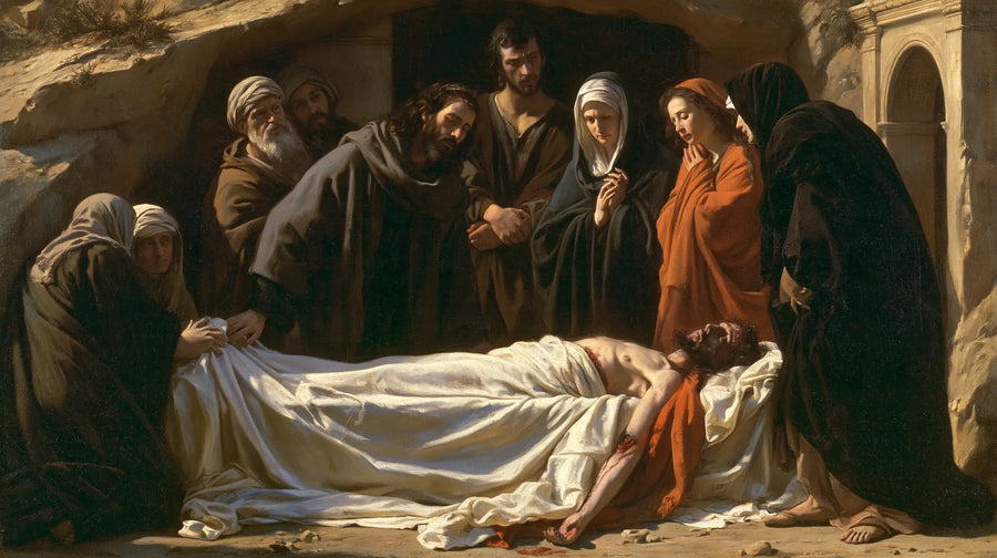 The Entombment of Jesus Christ - Theatrical Baroque · Landscape n° 5
