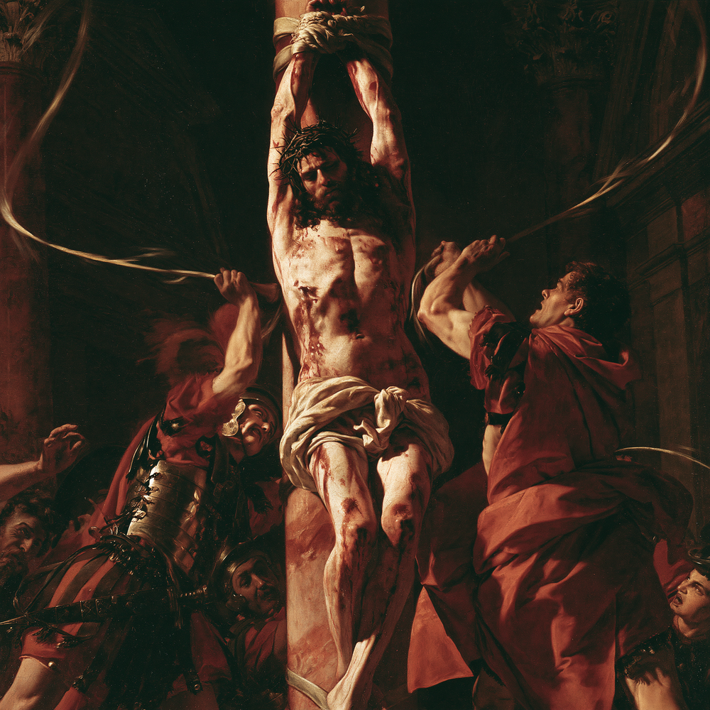 Die Geißelung Christi - Explosion der Bewegung · Carré n° 2 - Christliche Kunst