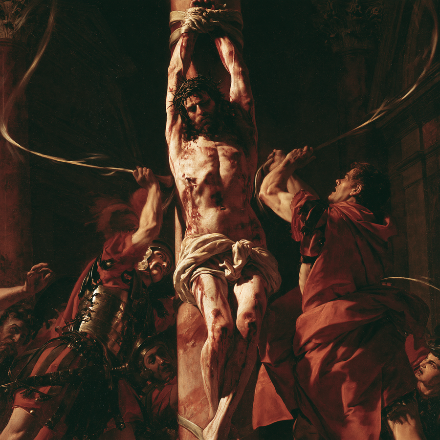 The Flagellation of Christ - Explosion of movement · Square n° 2