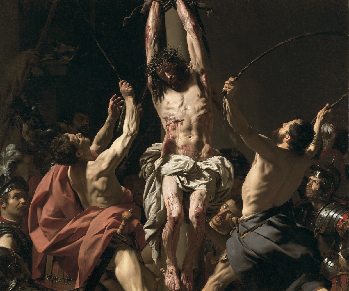 Die Geißelung Christi - Explosion der Bewegung · Landschaft n° 3 - Christliche Kunst