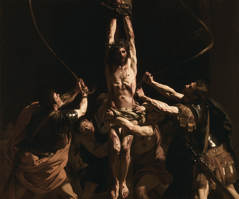 Die Geißelung Christi - Explosion der Bewegung · Landschaft n° 4 - Christliche Kunst