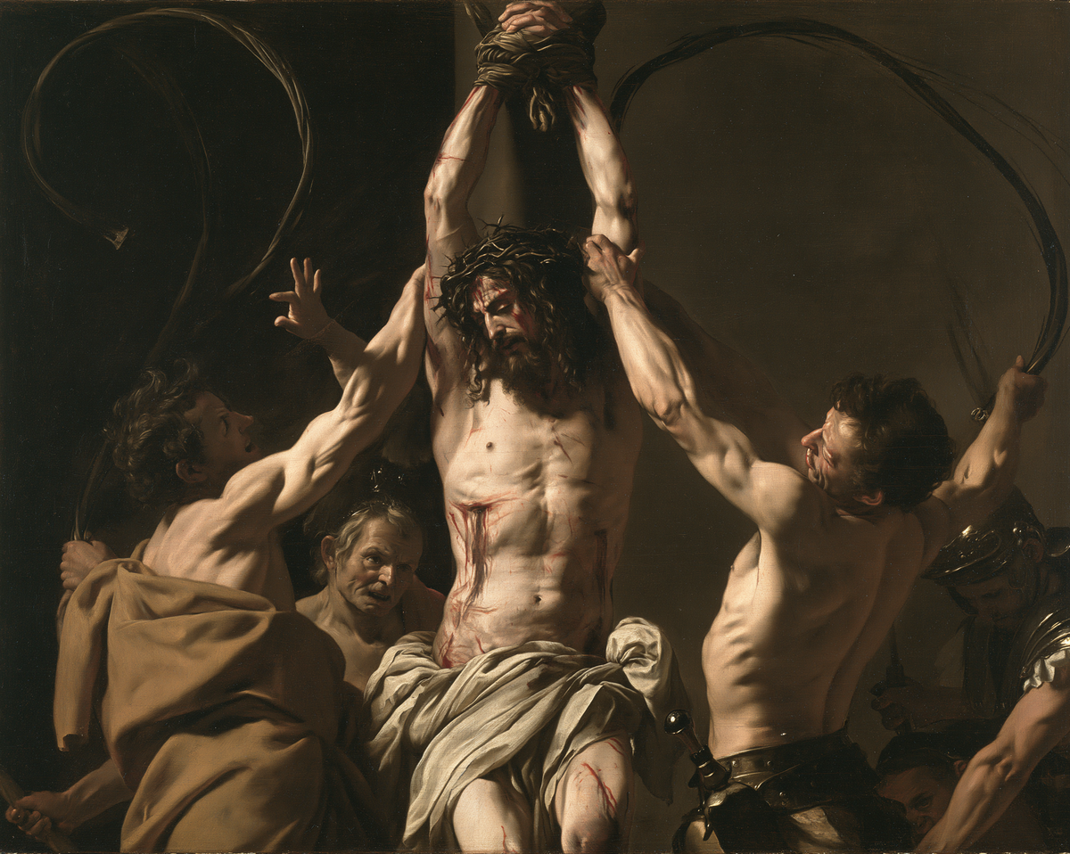Die Geißelung Christi - Explosion der Bewegung · Landschaft n° 5 - Christliche Kunst