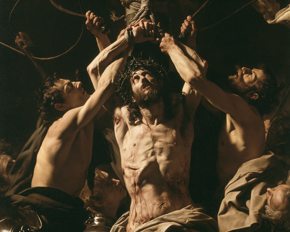 Die Geißelung Christi - Explosion der Bewegung · Landschaft n° 7 - Christliche Kunst