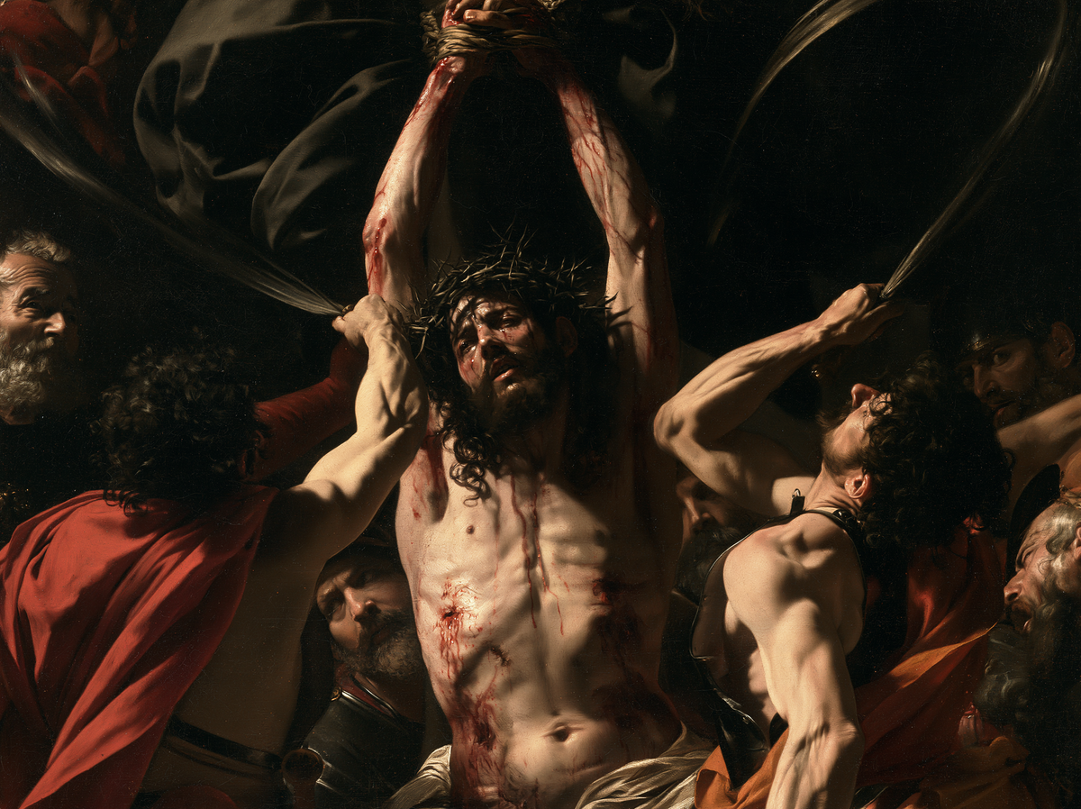 Die Geißelung Christi - Explosion der Bewegung · Landschaft n° 8 - Christliche Kunst