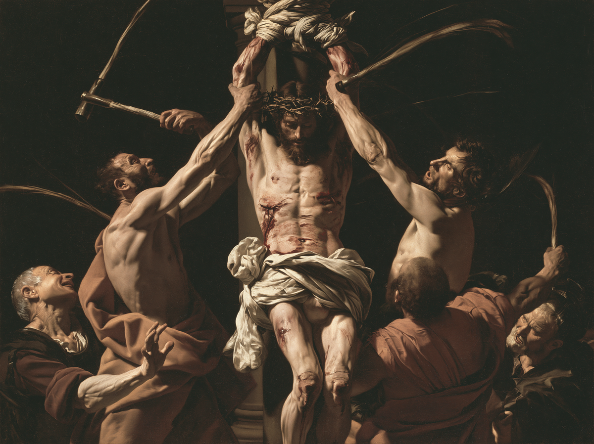Die Geißelung Christi - Explosion der Bewegung · Landschaft n° 9 - Christliche Kunst