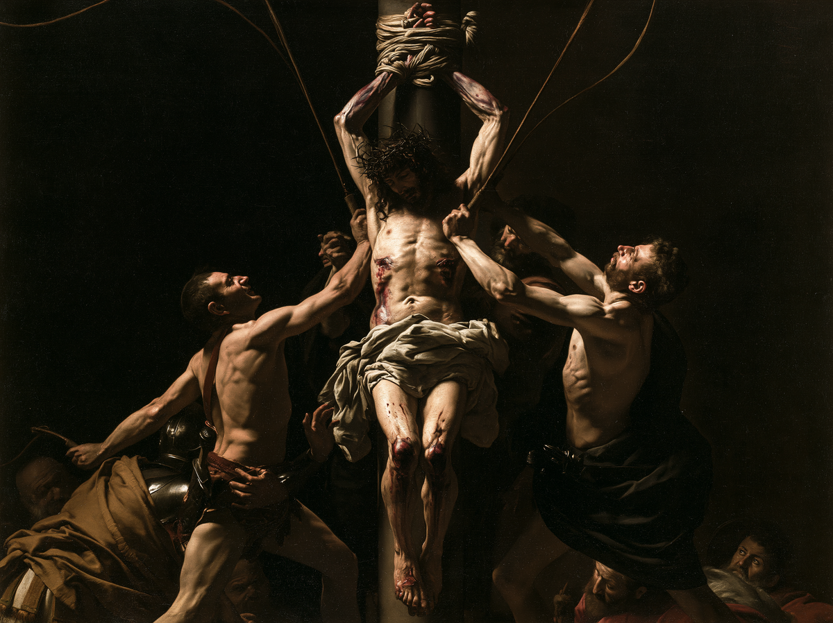 Die Geißelung Christi - Explosion der Bewegung · Landschaft n° 10 - Christliche Kunst