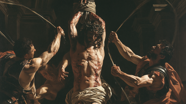 The Flagellation of Christ - Explosion of movement · Landscape n° 13