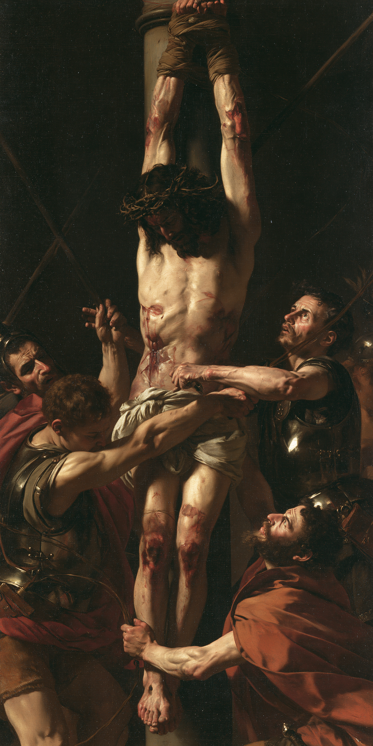 Die Geißelung Christi - Explosion der Bewegung · Porträt n° 2 - Christliche Kunst