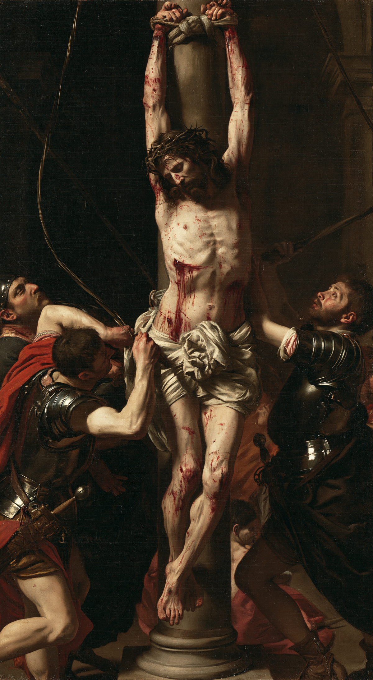 Die Geißelung Christi - Explosion der Bewegung · Porträt n° 4 - Christliche Kunst