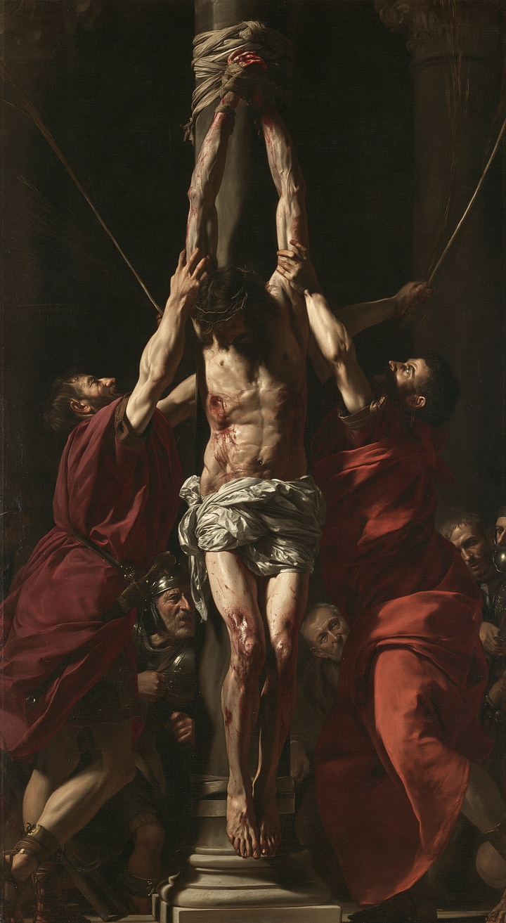 The Flagellation of Christ - Explosion of movement · Portrait n° 5