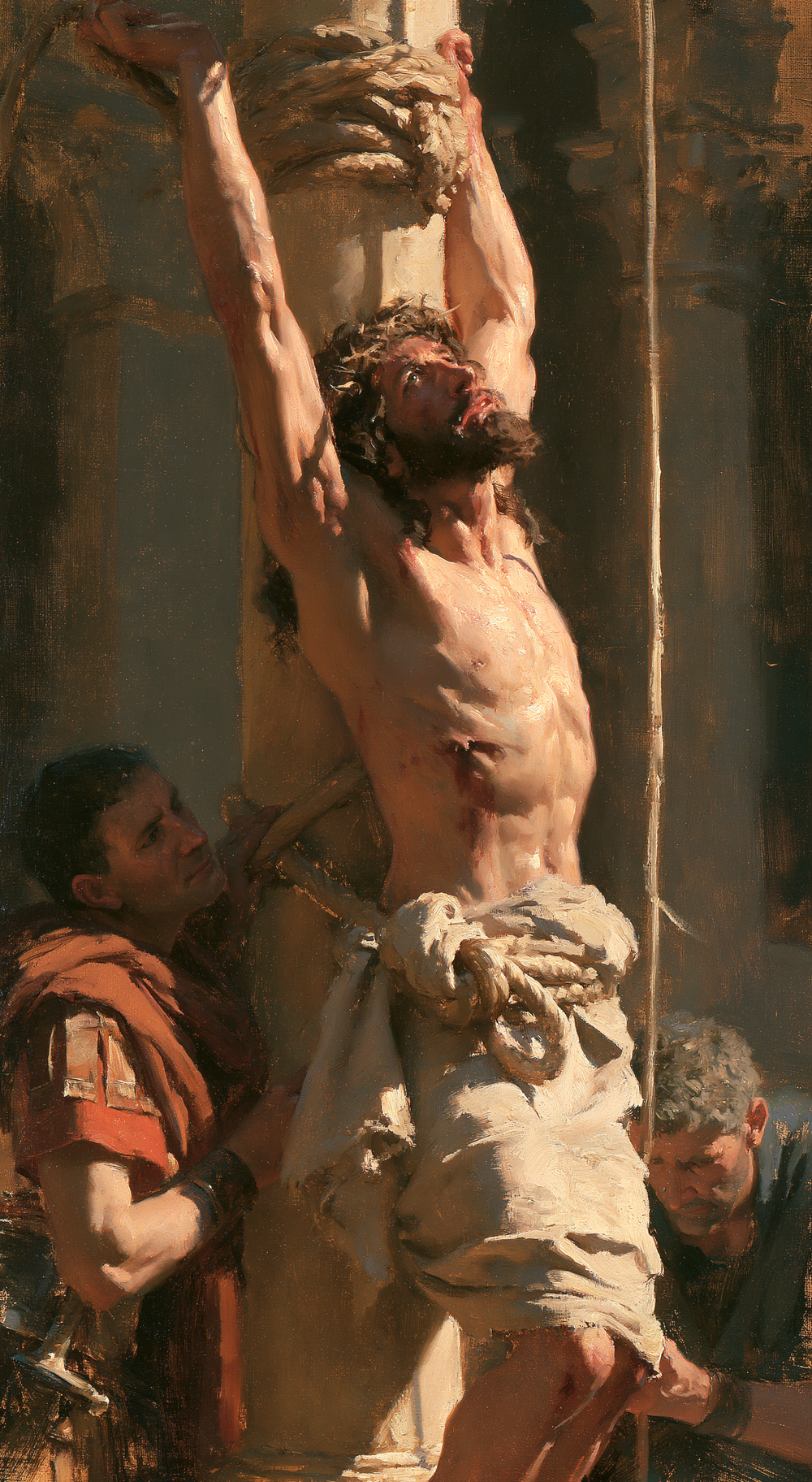 Die Geißelung Christi - Impressionist · Porträt n° 7 - Christliche Kunst