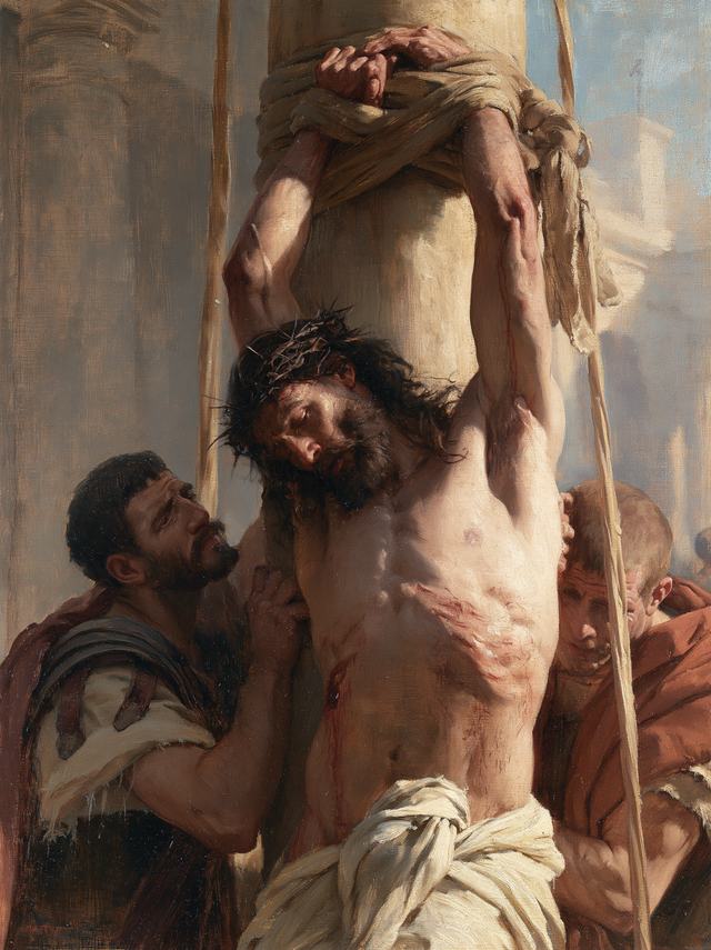 Die Geißelung Christi - Impressionist · Porträt n° 11