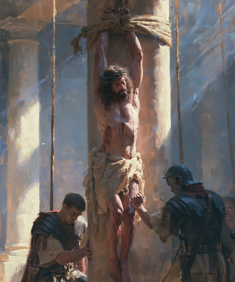 The Flagellation of Christ - Impressionist · Portrait n° 15