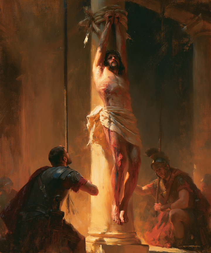 The Flagellation of Christ - Impressionist · Portrait n° 17