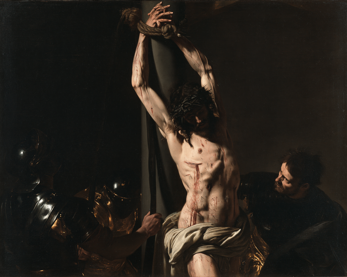 Die Geißelung Christi - Schwarz und Gold · Landschaft n° 1